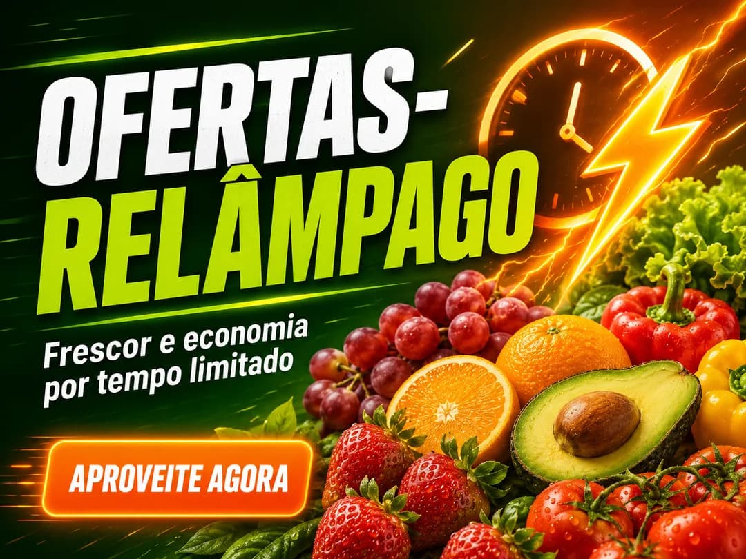 Arte vertical verde-clara com o texto "Você escolhe o dia e a hora"